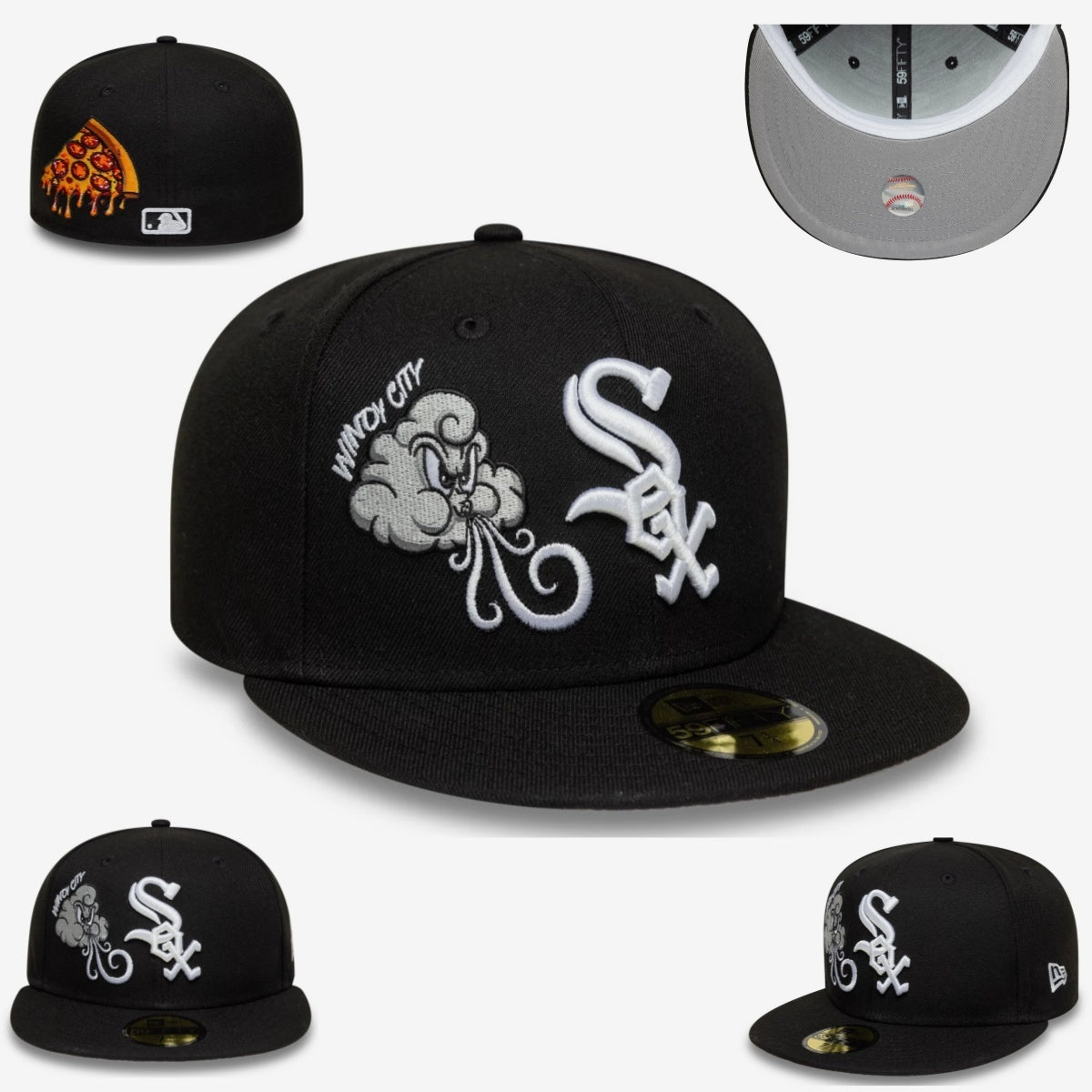כובע שיקגו ווייט סוקס – Windy Pizza Edition
