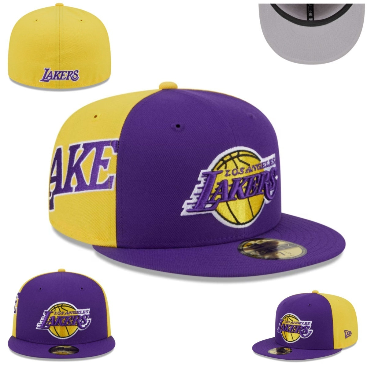 כובע Los Angeles Lakers סגול־צהוב New Era