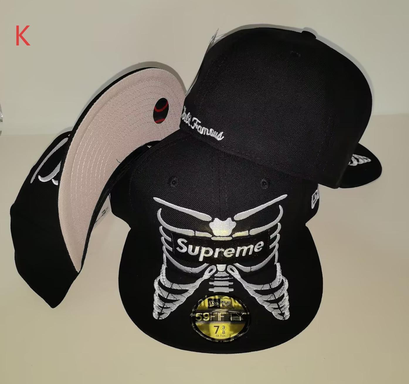 כובע Supreme שלד שחור