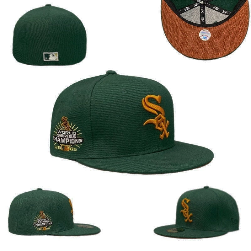 Chicago White Sox × 2005 World Series Edition – כובע פרימיום 59FIFTY ירוק
