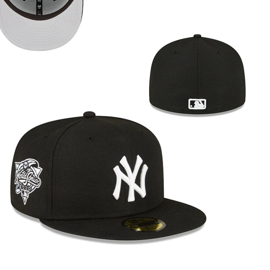 NY Yankees × World Series Edition – כובע פרימיום 59FIFTY שחור