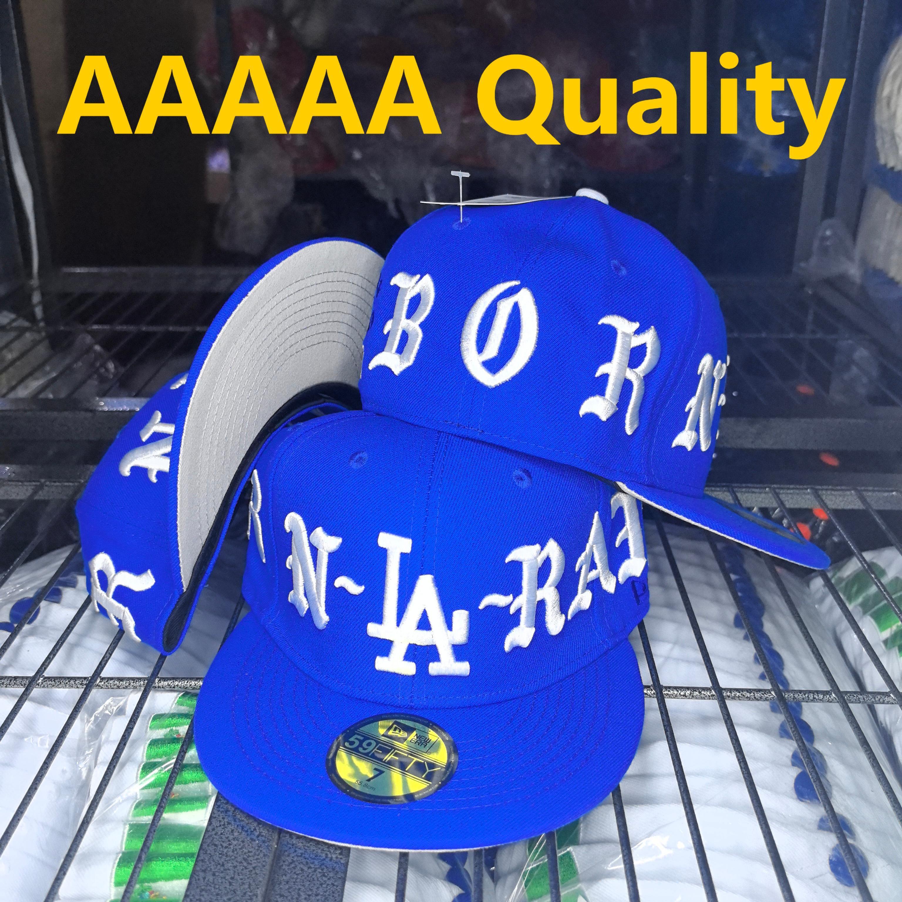 כובע כחול BORN N’ LA – מהדורת פרימיום