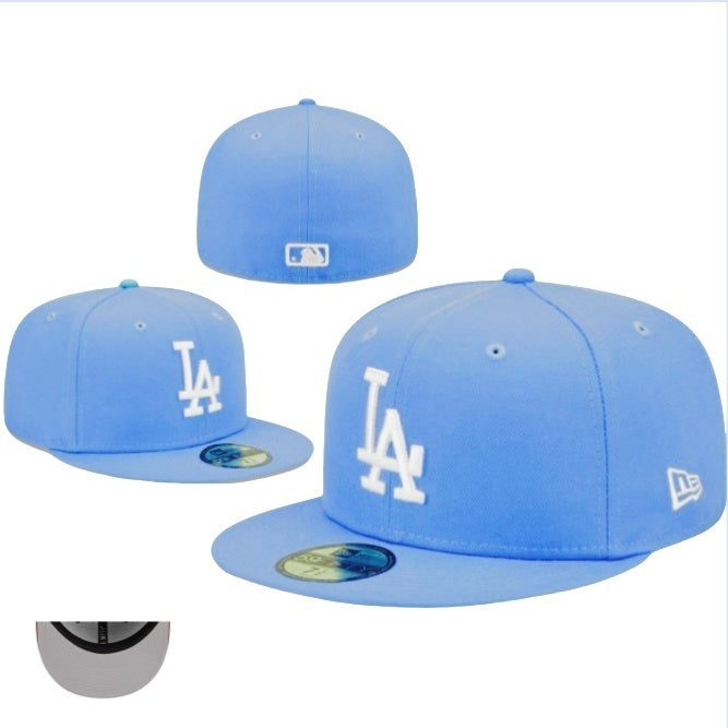 LA Dodgers × Sky Blue Edition – כובע פרימיום 59FIFTY תכלת