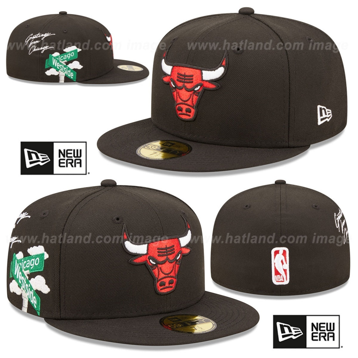 כובע Chicago Bulls שחור New Era