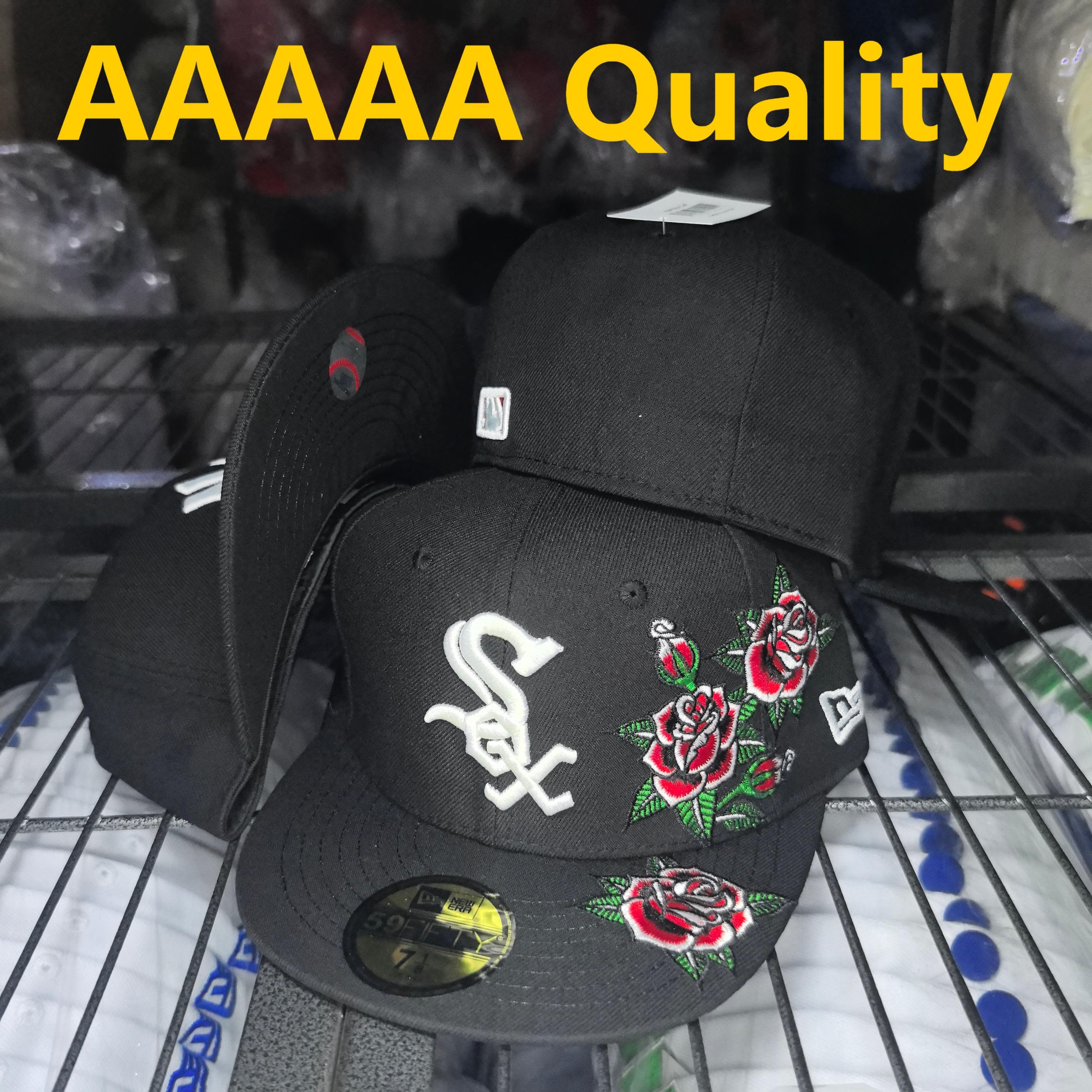 כובע Chicago Sox ורדים שחור