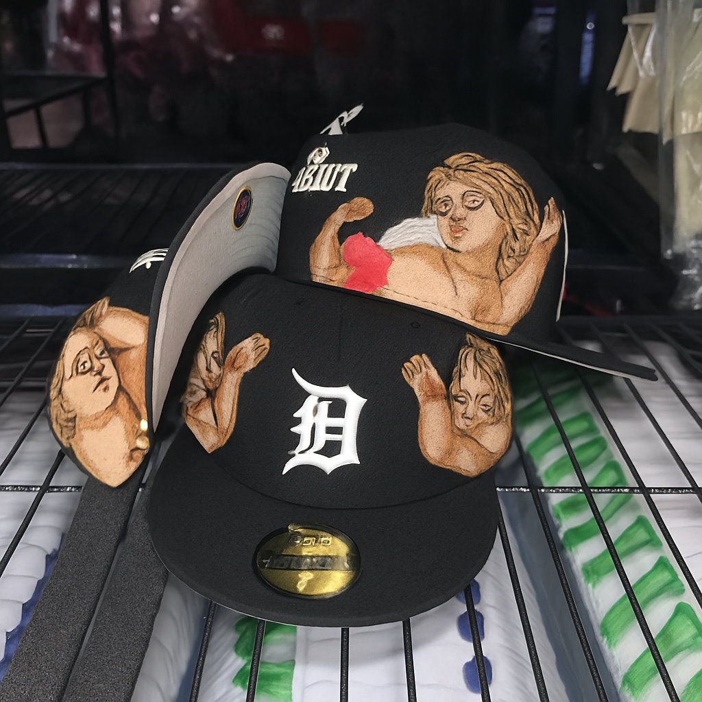 כובע מלאכים שחור – Divine Detroit Edition