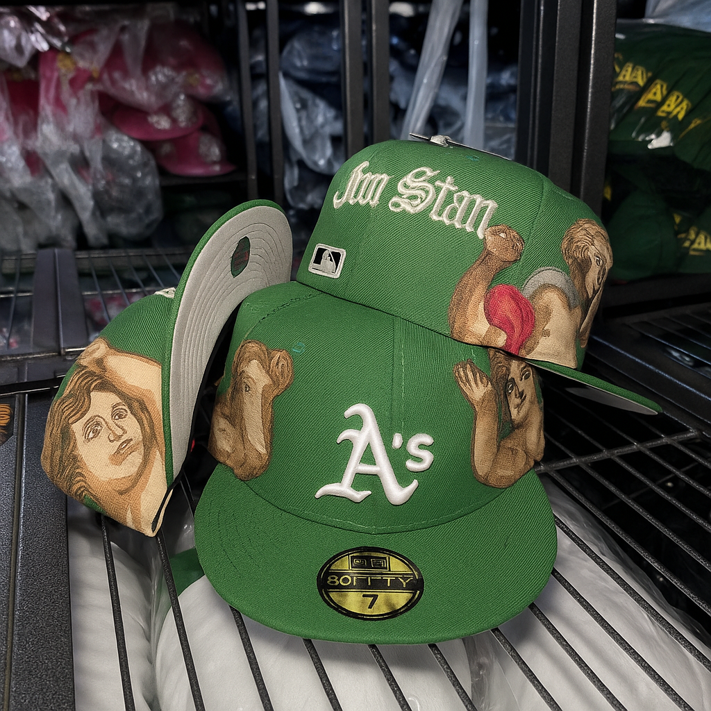 כובע מלאכים ירוק – Heavenly A’s Edition