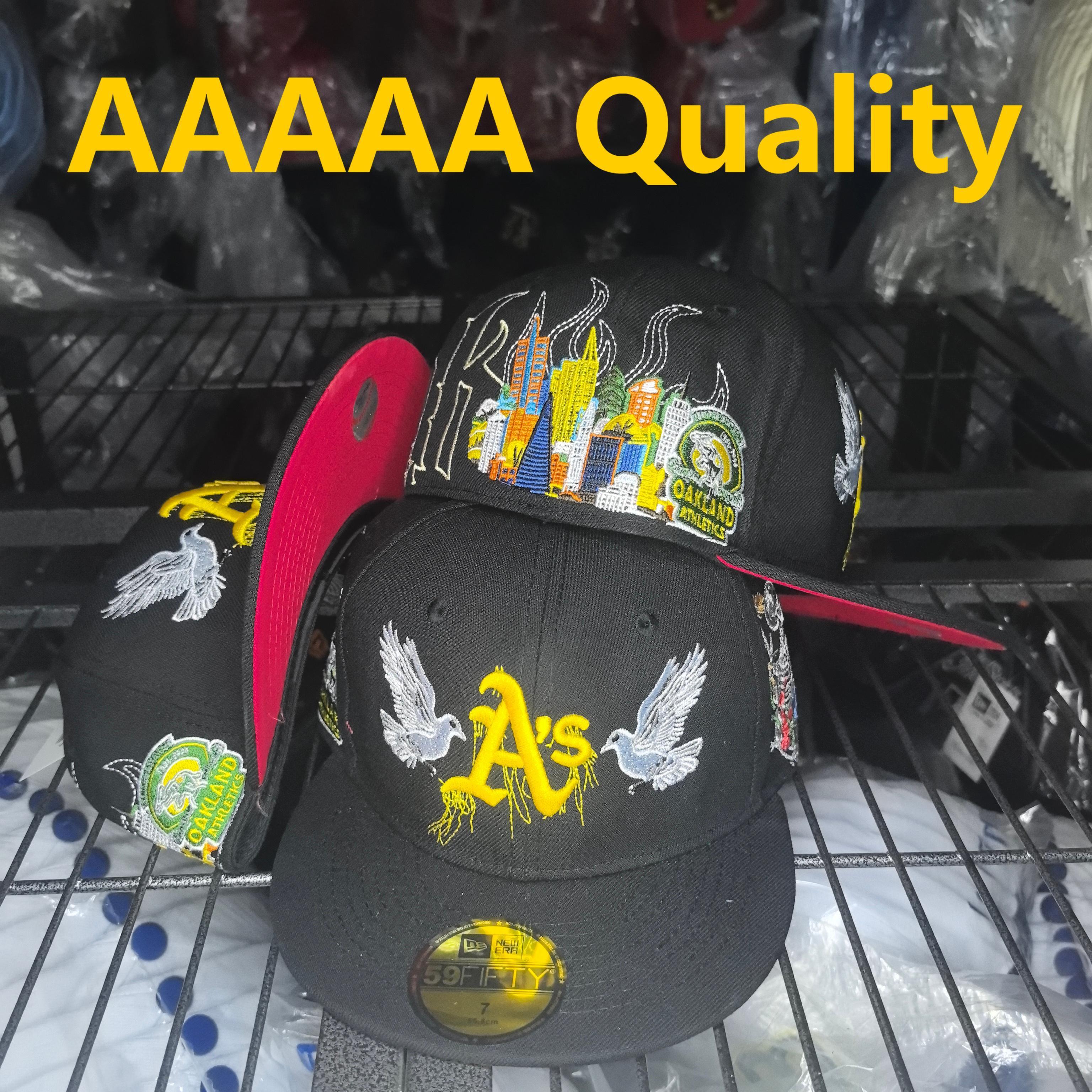 A’s × Skyline Wings Edition – כובע פרימיום 59FIFTY רקמות תלת־ממד איכות AAAAA