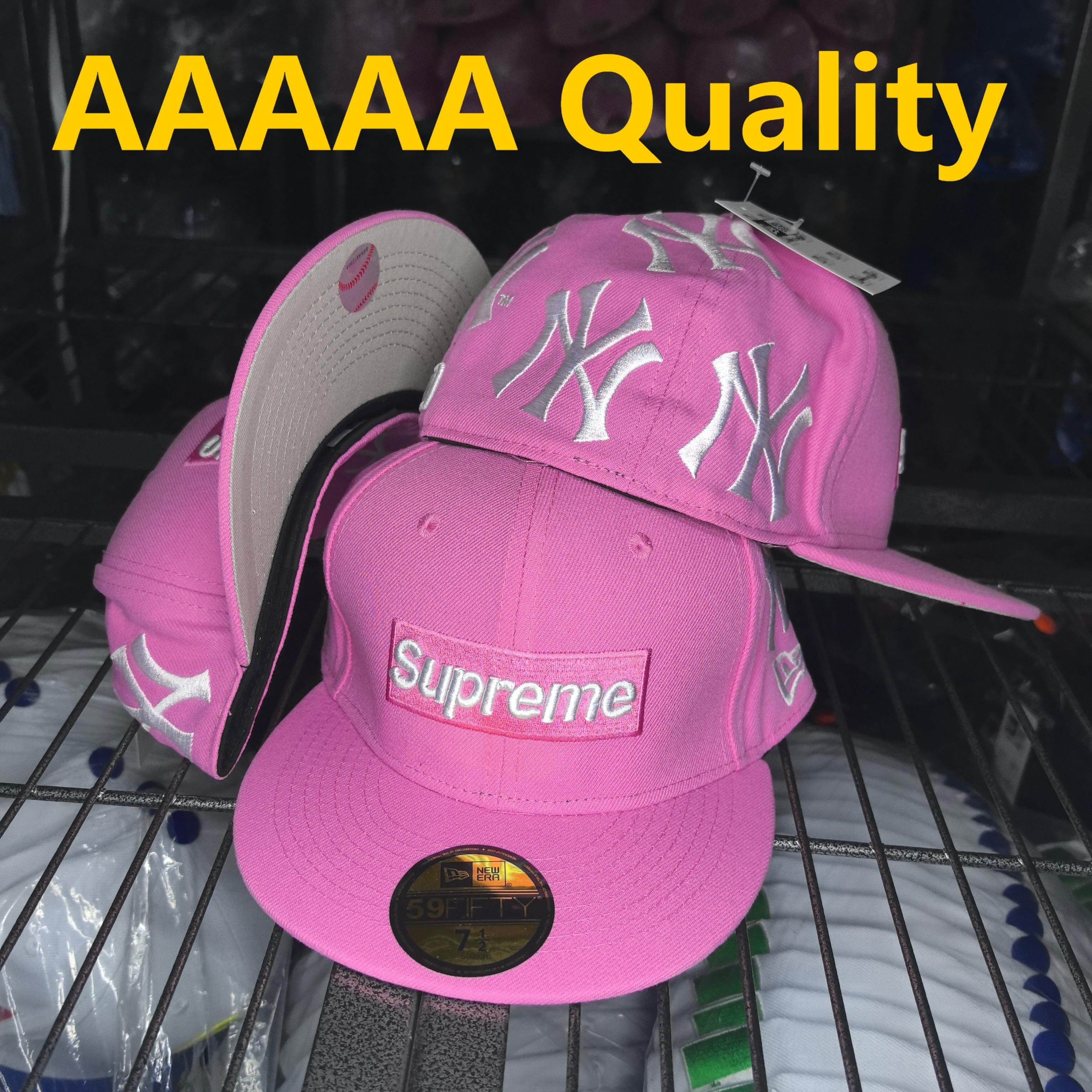 כובע Supreme ורוד ניויורק