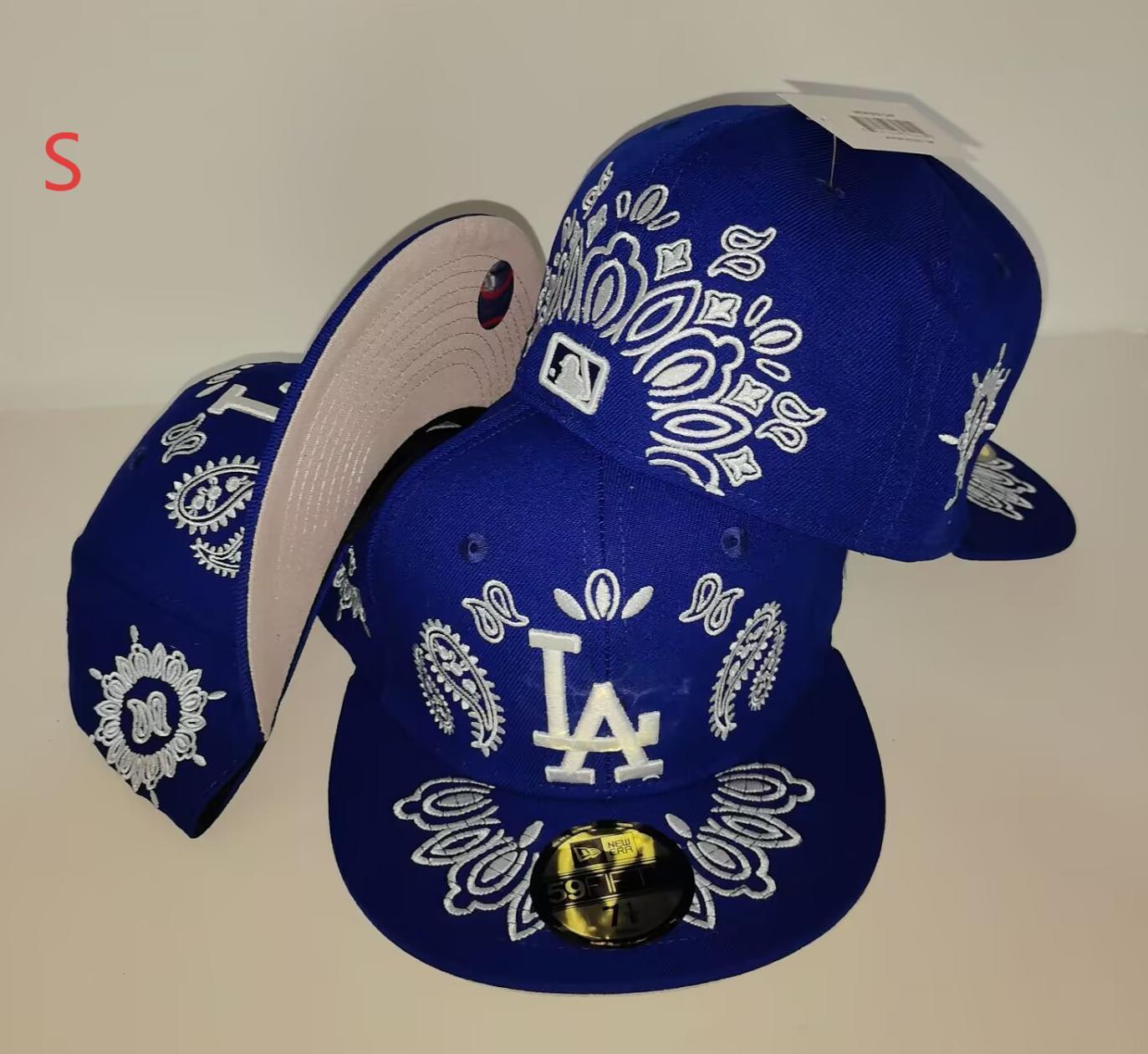 LA Dodgers × Blue Bandana Edition – כובע פרימיום רקמה כחולה 59FIFTY