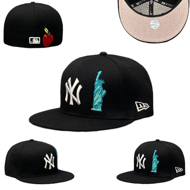 NY Yankees × Statue of Liberty Edition – כובע פרימיום 59FIFTY שחור
